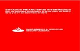 ESTADOS FINANCIEROS INTERMEDIOS · 4 . SANTANDER S.A. SOCIEDAD SECURITIZADORA. Estados intermedios de Situación Financiera . Al 30 de junio 2020 (no auditados) y al 31 de diciembre