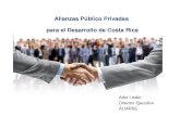 Alianzas Público Privadas para el Desarrollo de Costa Rica · 2017. 11. 6. · Alianzas paraelDesarrollo Acuerdo de cooperación para la interacción corresponsable de las instituciones