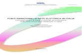 RT rinnovabili e rete elettrica - ENEA · 2020. 5. 4. · Considerazioni di base e scenari di evoluzione delle fonti rinnovabili elettriche in Italia MASSIMO FALCHETTA Sommario Il