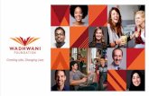 Creating Jobs. Changing Lives - Wadhwani Foundation · 2020. 12. 1. · Suplementado por Laboratórios de Start-ups: • Curso Avançado ministrado através de Laboratórios de Startups
