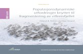 70 Populasjonsdynamiske utfordringer knyttet til …...Populasjonsdynamiske utfordringer knyttet til fragmentering av villreinfjellet. - NINA Temahefte 70 3 Forord Fragmenteringen