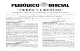 PERIÓDICO OFICIAL - Morelos · 2021. 2. 5. · Las Leyes y Decretos son obligatorios, por su publicación en este Periódico Director: Lic. Pablo Héctor Ojeda Cárdenas El Periódico