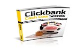 ClickBank cash cow secrets.