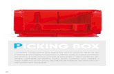 PICKING BOX - FAMI · 2021. 1. 25. · PICKING BOX 981 I contenitori in polipropilene serie Picking Box, sono la soluzione ideale ad ogni problema di stoccaggio, in magazzino, in