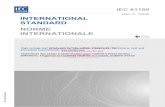 Edition 1.0 2016-06 INTERNATIONAL STANDARD NORME ... · IEC 61180 Edition 1.0 2016-06 INTERNATIONAL STANDARD NORME INTERNATIONALE High-voltage test techniques for low-voltage equipment