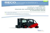 CACES CertiÞcat dÕaptitude la conduite en s curit des Chariots de manutention ...eco-gestion-lp.ac-amiens.fr/IMG/pdf/r489.pdf · 2019. 6. 27. · Les chariots de manutention automoteurs