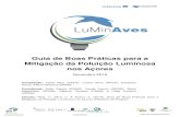 Guia de Boas Práticas para a Mitigação ... - azores.gov.pt€¦ · Guia de Boas Práticas para a Mitigação da Poluição Luminosa nos Açores Novembro 2019 Compilação: ...