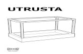 UTRUSTA - IKEA · 2019. 3. 10. · 80 mm 256 mm 155 mm AA-916091-3 © Inter IKEA Systems B.V. 2013 85 mm 25 mm 85 mm 6 AA-917449-5. 80 mm 256 mm 155 mm AA-916091-3 © Inter IKEA Systems