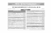 Separata de Normas Legales · 2016. 2. 27. · NORMAS LEGALES El Peruano 385676 Lima, domingo 21 de diciembre de 2008 ORGANISMOS AUTONOMOS SUPERINTENDENCIA DE BANCA, SEGUROS Y ADMINISTRADORAS