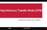 Asynchronous Transfer Mode (ATM) · 2019. 9. 23. · 14/05/18 Ing. Daniel Refosco 2 Material de Estudio Comunicaciones y Redes de Computadores,7ma Edición - William Stallings, Cap.