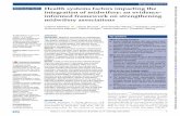 Health systems factors impacting the integration of ... · BMJ Global Health Midwifery makes a vital contribution to the provision of high- quality SRHR care 9–12 and achieving