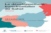 LIVRET SÉMINAIRE Le développement transfrontalier au Sahel...commerçantes dans le Dendi La coopération transfrontalière transcende souvent les législations et les contraintes
