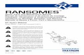 Setup, Parts and Maintenance Manual Manuel de maintenance et de ... - Ransomes …shop.ransomes-jacobsen.eu/shop/web/proxy/ransomes/rte/... · GB-1 EC Hydro Midsize 11-2001-TGTSP