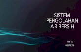 SISTEM PENGOLAHAN AIR BERSIH - Gunadarmaanita_sugianto.staff.gunadarma.ac.id/Downloads/files/... · menghilangkan senyawa volatil, untuk proses dan untuk DO •Jenis →aerator air
