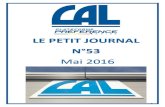 LE PETIT JOURNAL N°53 Mai 2016 · BERLINGO (M49) 1.6 1.6 16V Boîte BE4R BERLINGO (M59) 1.9D 1.6 16V 1.6 HDI 2.0HDI Boîte BE4R PARTNER (M49) 1.6 1.6 16V Boîte BE4R PARTNER (M59)