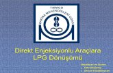 Direkt Enjeksiyonlu Araçlara LPG Dönüümü