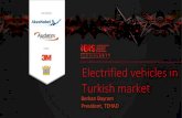 Electrified vehicles in Turkish market