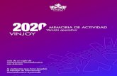 MEMORIA DE ACTIVIDAD - Vinjoy