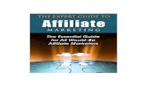 THE NEW EXPERT GUIDE TO AFFILIATE MARKETING