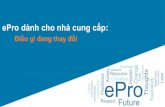 ePro dành cho nhà cung cấp - PPG