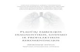 Plaučių embolijos diagnostikos, gydymo ir profilaktikos ...
