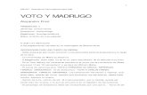 VOTO Y MADRUGO - celcit.org.ar