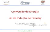 Conversão de Energia Lei de Indução de Faraday