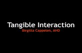 Tangible Interaction - Forsiden