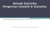 Metode Statistika Pengertian Statistik & Statistika