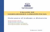 TALLER DE HABILIDADES LINGÜÍSTICAS