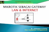 Mikrotik Sebagai Gateway Internet