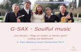 G-SAX - Soulful music