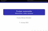 Povijest matematike - PMF