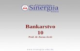 Bankarstvo - predmet.sinergija.edu.ba