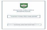 Proyecto Educativo Institucional LICEO VOLCÁN SAN JOSÉ