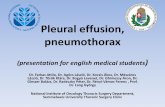 Pleural effusion, pneumothorax - Semmelweis Egyetem
