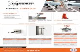 GAMME SUPPORTS - Dynamic