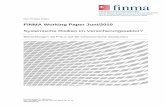 FINMA Working Paper Juni/2010 - Stephan Fuhrer