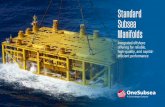 Standard Subsea Manifolds