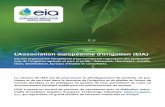L'Association européenne d'irrigation (EIA)