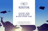 2018’DE BAŞARI KÜLTÜR’DE - kulturokullari.com