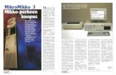 MikroMikko 3 Mikko-perheen kuopus, Net 5/1986