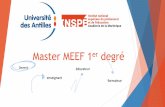Master MEEF 1 degré - espe-martinique.fr