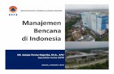 Manajemen Bencana di Indonesia