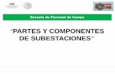 PARTES Y COMPONENTES DE SUBESTACIONES - CFE