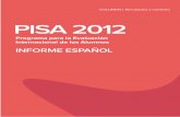VOLUMEN I: Resultados y contexto 2012 PISA 2012 PISA