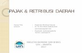 PAJAK & RETRIBUSI DAERAH - Ace Hasan Syadzily