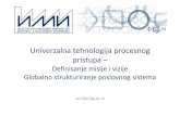 Univerzalna tehnologija procesnog pristupa