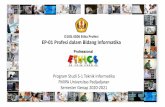 D10G.4206 Etika Profesi EP-01 Profesi dalam Bidang Informatika