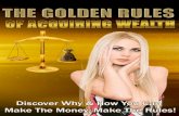 THE TOP GOLDEN RULES OF ACQUIRING WEALTH !